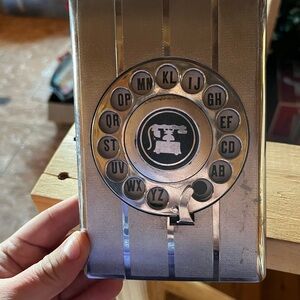 Vintage Rotary Dial Phone Clutch